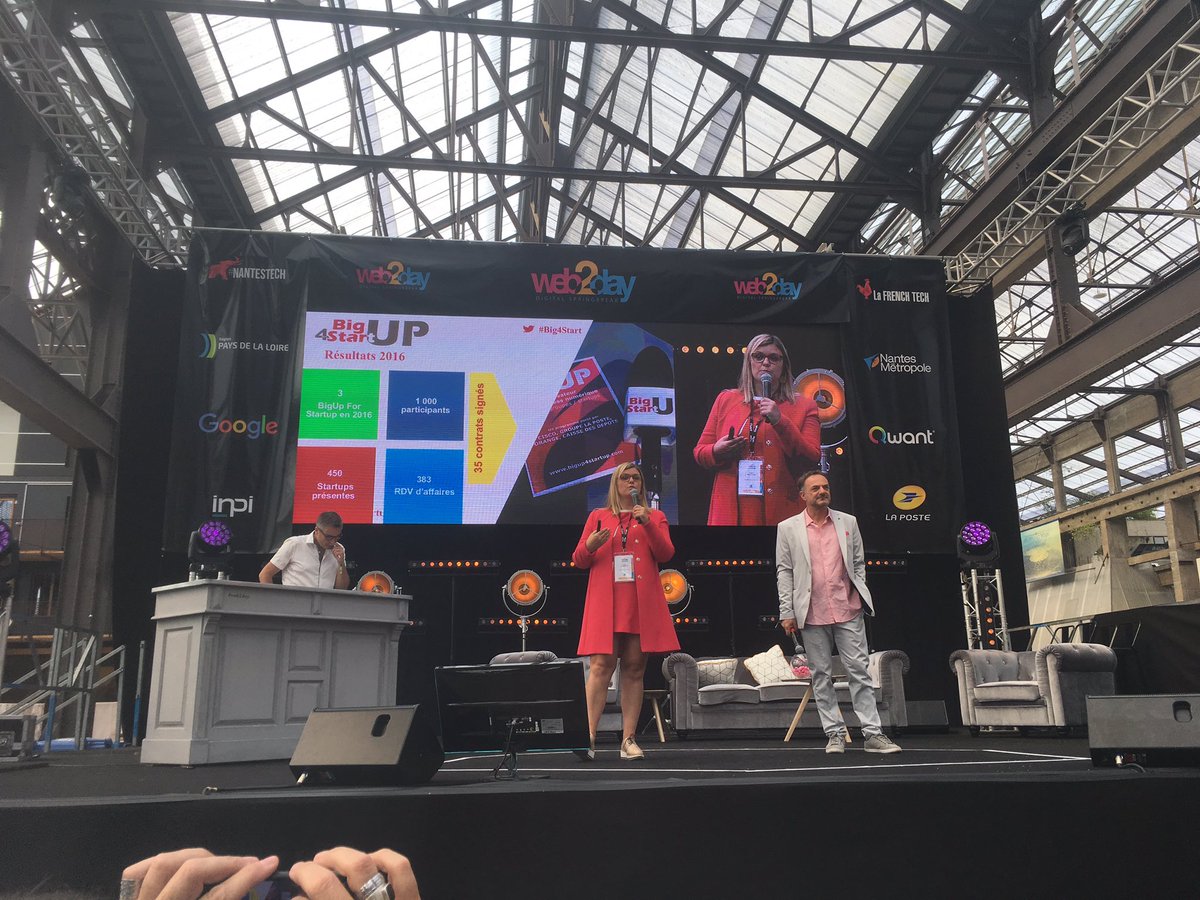 Ready pour les pitch des grands groupes pour préparer  les rdv <a href="/Big4Start/">BigUp New Business Makers ♦️</a> #Web2Day #big4start