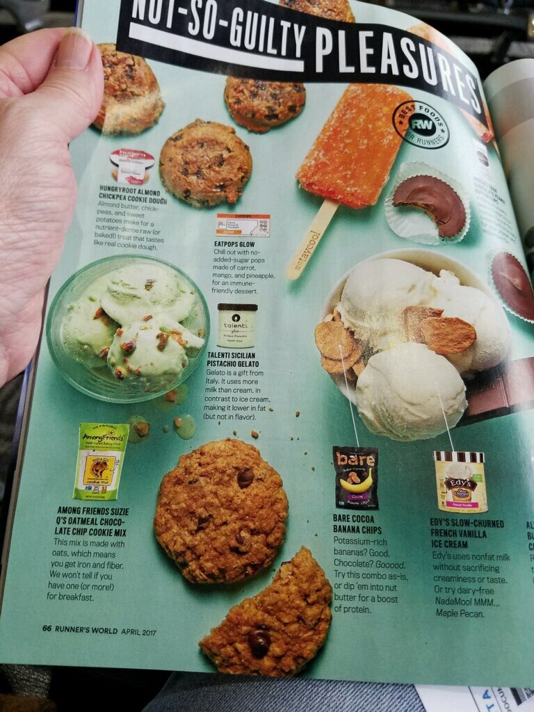 AmongFriendsLLC's tweet image. #tbt to when @runnersworld named @AmongFriendsLLC a "not-so-guilty pleasure" and Best Dessert for Runners 2017