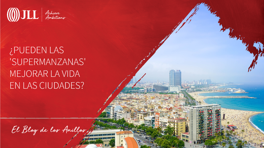 JLLSpain's tweet photo. ¿Cómo resolver los problemas de tráfico, ruido y contaminación en las grandes ciudades? #Barcelona #Supermanzanas https://t.co/M20BsFn7PB https://t.co/OjiAbTd53W
