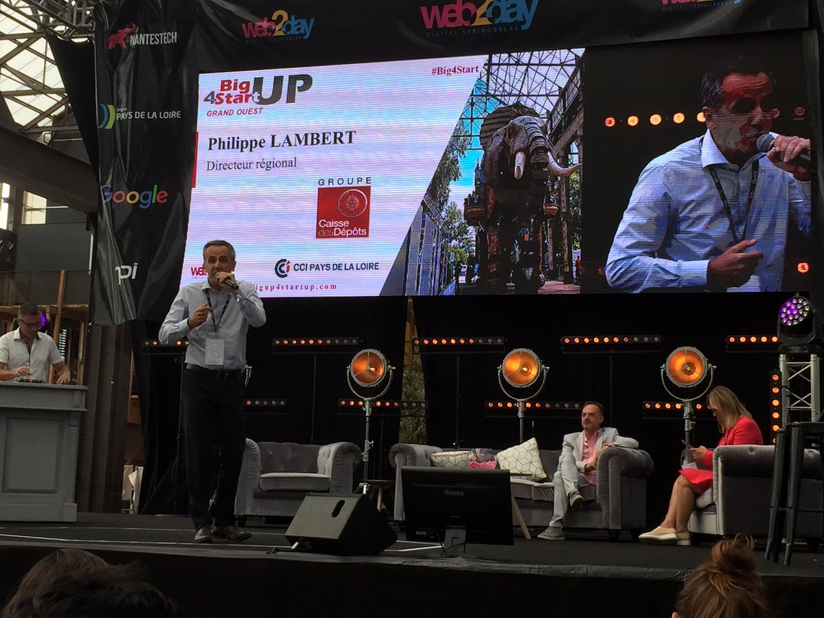 ConfidencesApp's tweet image. C'est parti pour #Big4start @web2day w. @ConfidencesApp :)