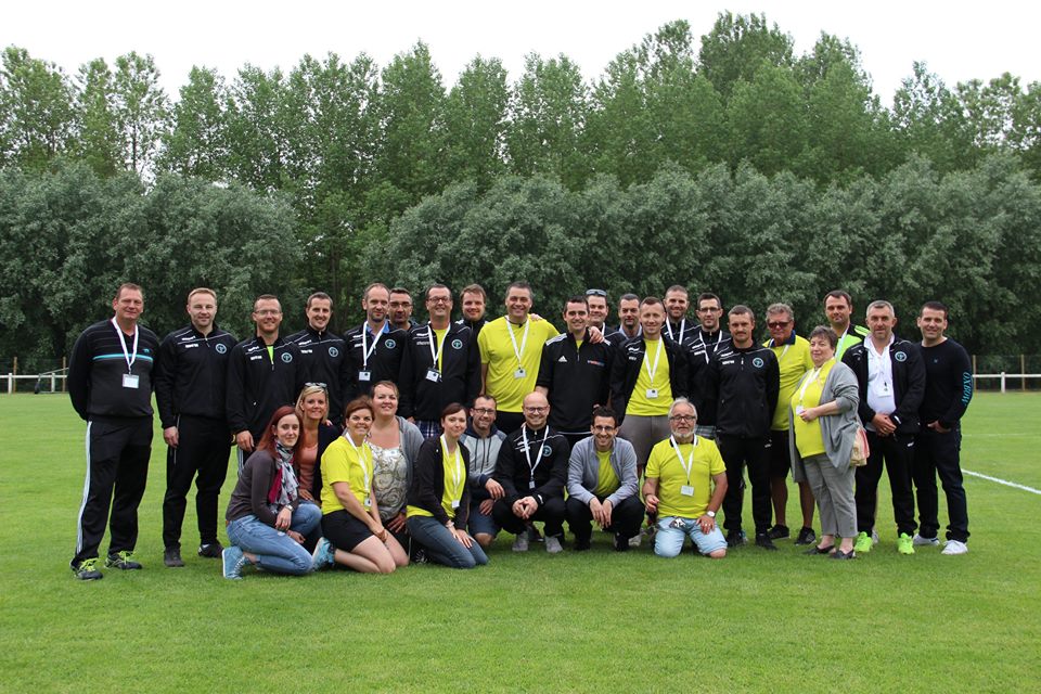 IsquesFC's tweet image. Quelques photos des 50 ans du FC #Isques face à #RCLens D'abord côté isquois...