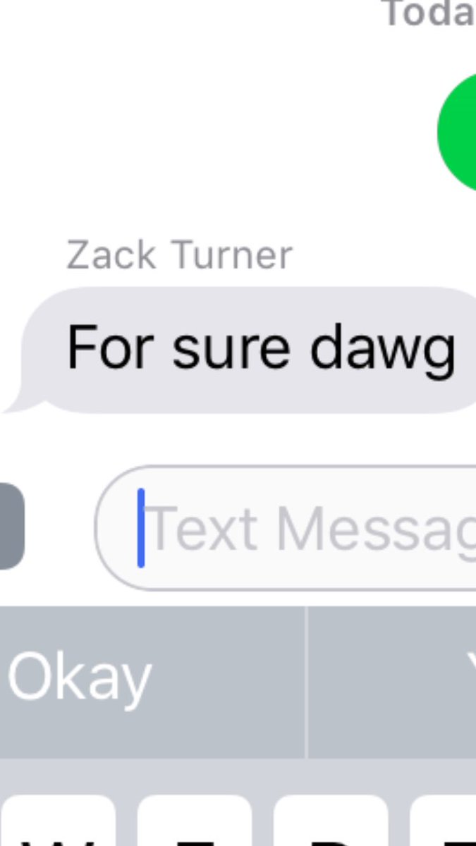 EH_Royals's tweet photo. @ZT9211 @CHirth88 We asked you over the phone. You responded with a text for some reason. #GameDayJitters https://t.co/PdQKNPQ8Jq