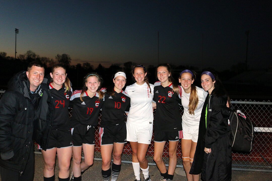 brianascillion's tweet photo. happy birthday @cassidy_daws !! i love you and playing soccer with u!ur so fun to hang around!have an amazing day beautiful!๐โฝ๏ธ๐#cupcakeface https://t.co/zwjF1nLeXu