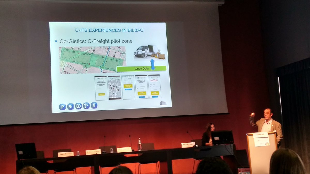 EvaMuozNa's tweet photo. Presentation of Bilbao activities in CO-GISTICS final event. @grupoetra as technology partner in this pilot
#cogistics https://t.co/t2aYaHHAQS