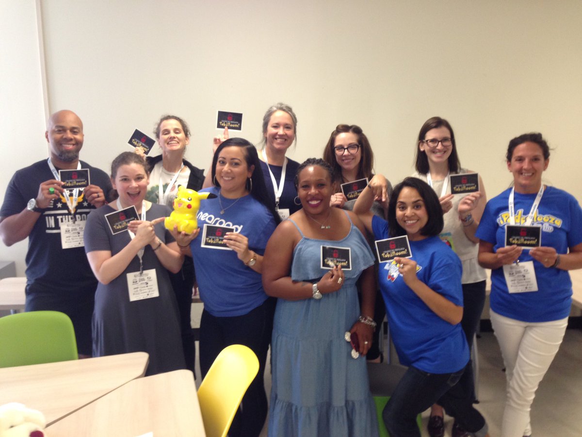 FredBenitez's tweet photo. Team winner winner chicken dinner is our first group to successfully escape! #iPlza17 https://t.co/4HnXthkpTy