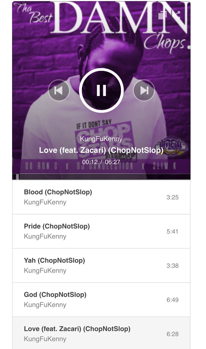 candlestickem's tweet photo. Np @kendricklamar Love feat. Zacari (Chopped Not Slopped) #chopnotslopapp #chopathon https://t.co/BO5wf7NCJT