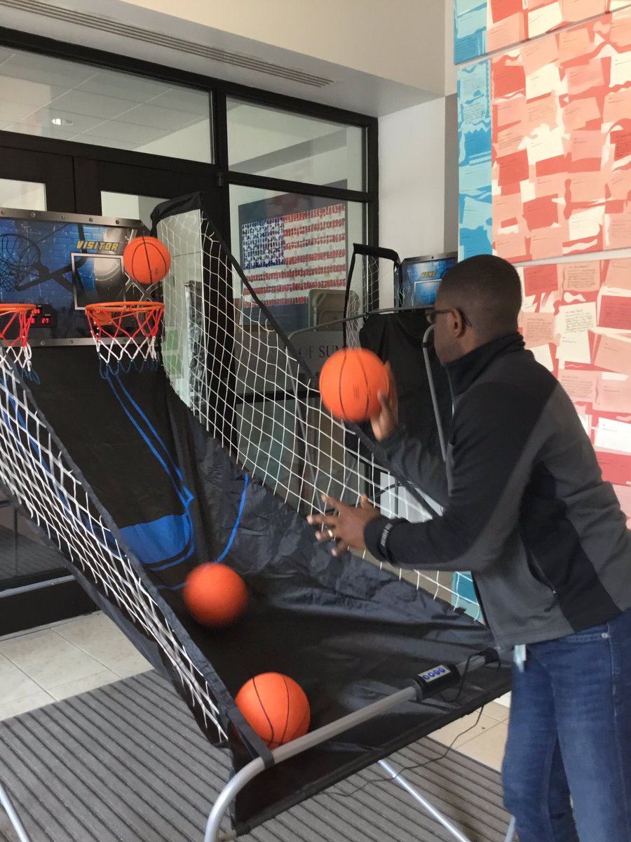 summitforkids's tweet image. Stop by the Ohio building first floor and support the Ronald McDonald House by testing your skills at Pop-A-Shot Friday from 11:30-1:00pm