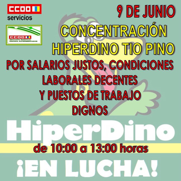 PedroMengibarTF's tweet photo. #HiperdinoEnLucha https://t.co/lRmAJiJKti