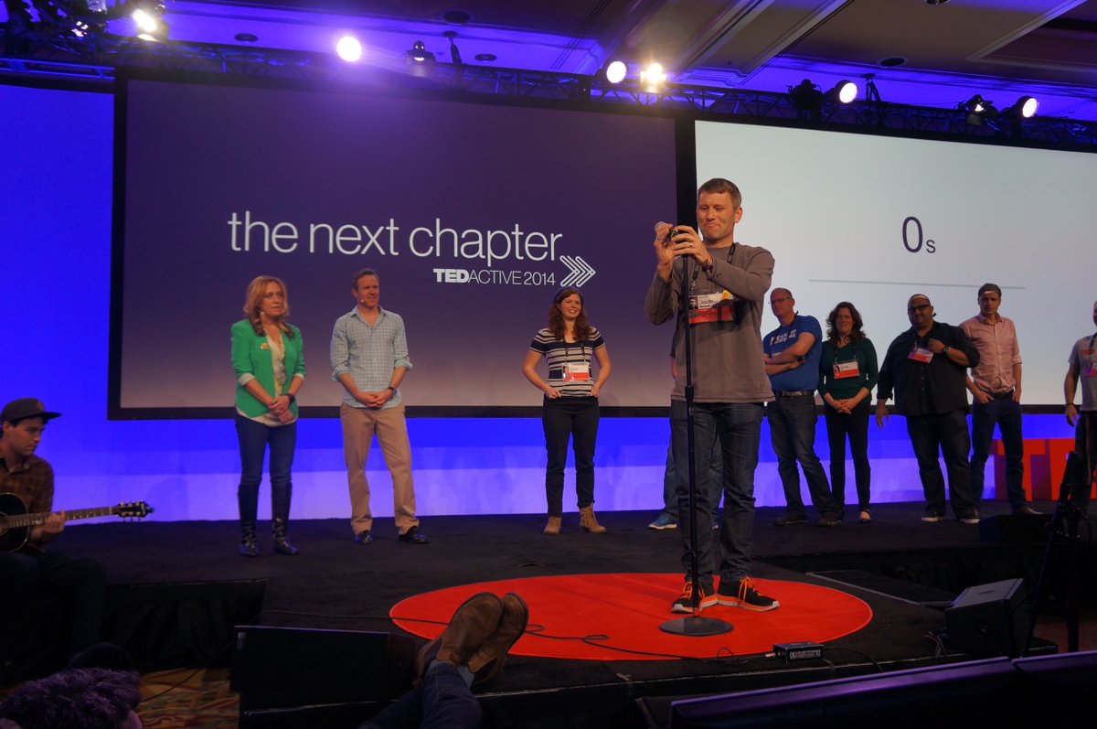 JasonWomack's tweet photo. About to take the stage at #TEDActive a while back. Thanks @tedtalks @tedactive and @tedx https://t.co/G59PbB7cw1