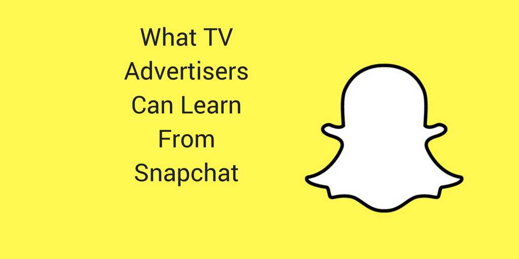 vibratoaudio's tweet photo. What TV Advertisers Can Learn From #Snapchat | @adexchanger https://t.co/Wpq1QWPFAt https://t.co/TW5YFES43K