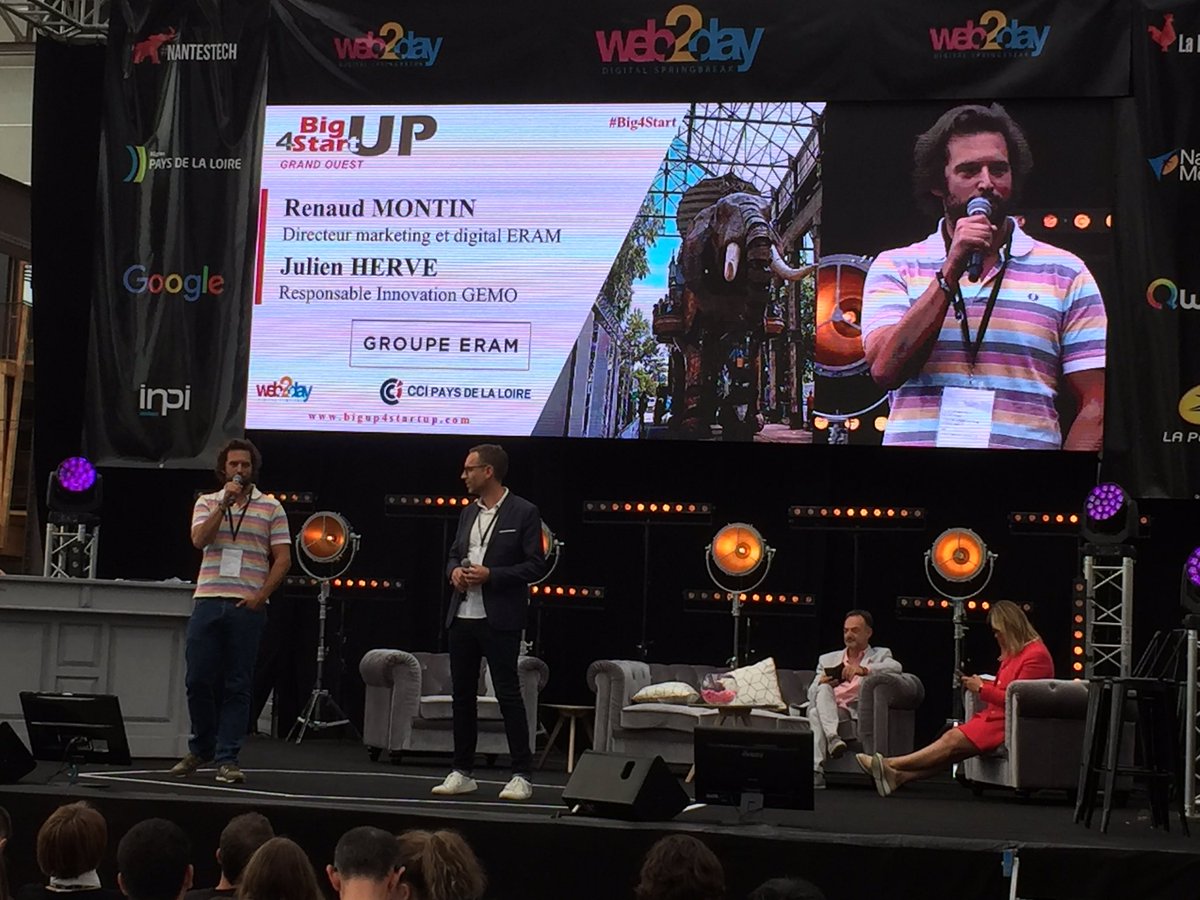 ConfidencesApp's tweet image. Eram, la startup de 90 ans :) ! #bigup4start @web2day