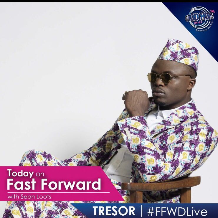 vthseason's tweet photo. TRESOR 💎 is about to go LIVE on @GoodHopeFM with @SeanLoots talking about #TheBeautifulMadness album &amp; ▶music. #FFWDLive. Tune in now. https://t.co/kOT8NmhZ5Y