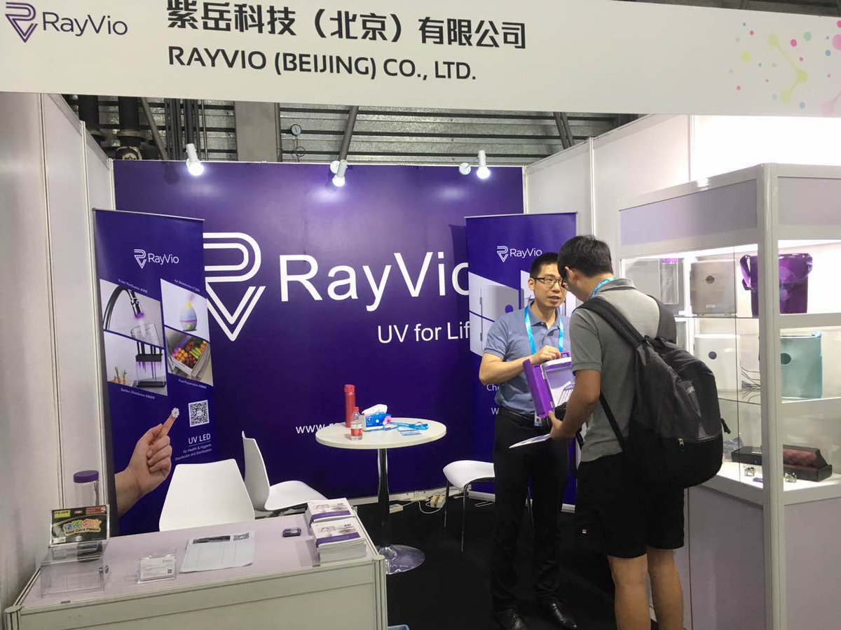 RayVio's tweet photo. @RayVio is at the intersection of technology innovation and healthcare this week as we highlight UVC advances at #CESAsia. https://t.co/LUY1pOqfKv