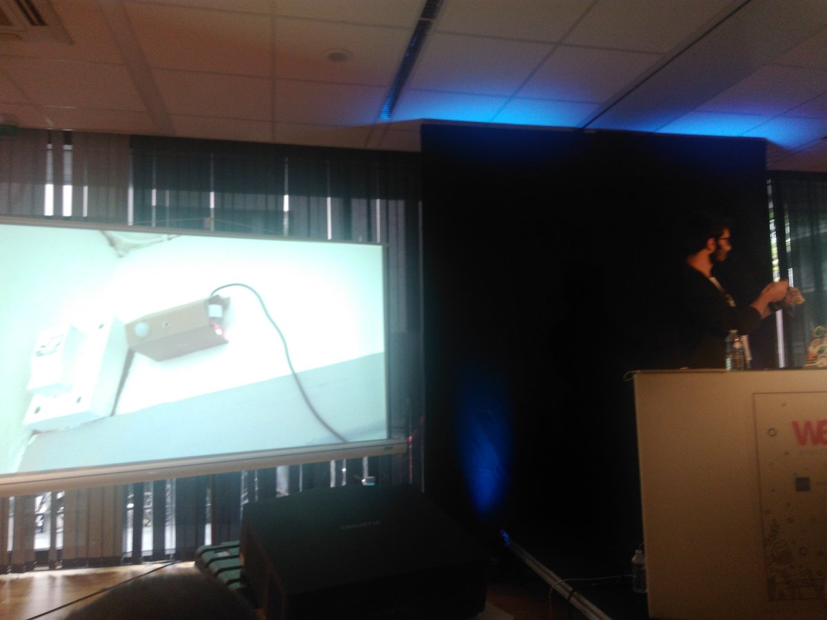 Première version de l'alarme connectée de <a href="/rdubigny/">Raphaël Dubigny</a> au <a href="/Web2Day/">Web2day</a>