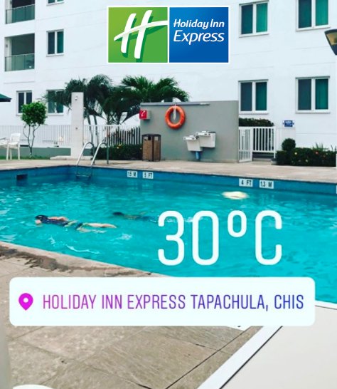 HolidayInnExTap's tweet photo. Así amanece #Tapachula, ven y disfruta de nuestra piscina. #HolidayInnExpressTapachula https://t.co/j080HnofWW