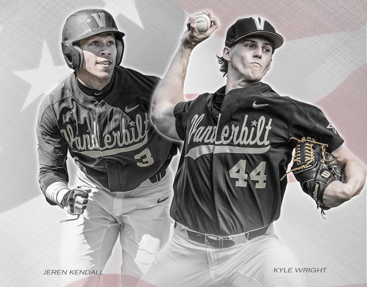 VandyBoys's tweet image. #VandyBoys Kendall and Wright named All-Americans by @BaseballAmerica vucommodores.com/sports/m-baseb…