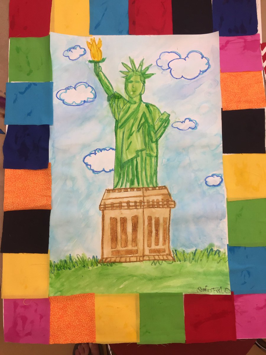fishkinder's tweet photo. Using quilts to tell the stories of national symbols! #kindergarten #WACEdConf17 https://t.co/tiQCpeC9bS