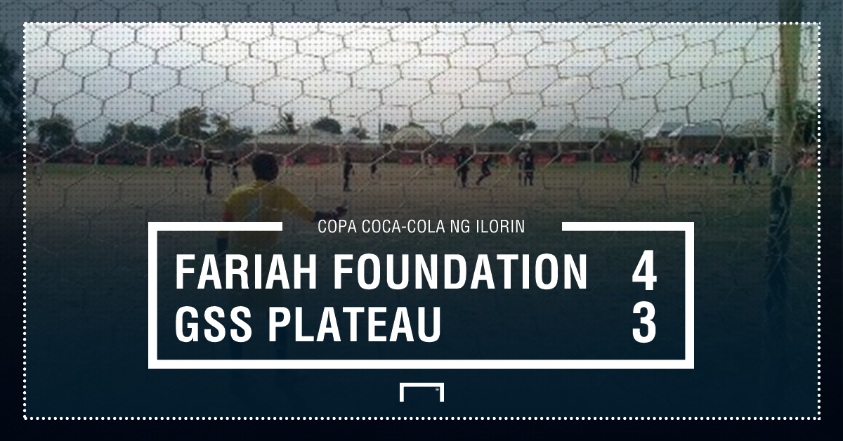 GOALAfrica's tweet photo. #Fariah Foundation, Bauchi ALMOST did it! But almost doesn't mean accurate! Au revoir! #CopacocacolaNG https://t.co/pkkln7PH99