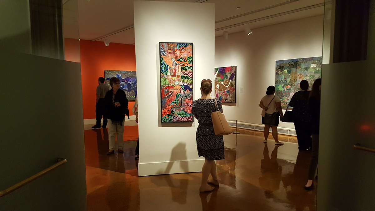 DaytonArt's tweet photo. Great to see everyone at tonight's #socialmedia tour of #UbuhleWomen - TY for attending! #Dayton #MuseumWeek #WomenMW https://t.co/XRcitKaXBF