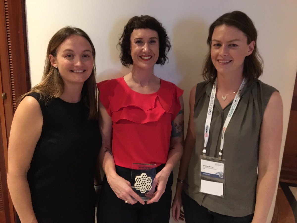 chris_f_n's tweet photo. Congrats to @WomeninCoast inaugural award winner  @Coasts_Ports_17, outstanding achievement! https://t.co/E7JgpzkyE9