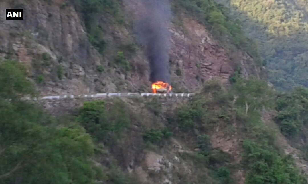 ANI on Twitter "Uttarakhand Gas cylinder explosions in an Indane Gas