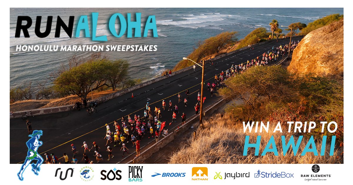 WIN A TRIP TO HAWAII. Enter the #RunAloha Sweepstakes for a chance to run in the '17 @hnlmarathon w/ <a href="/NickSymmonds/">Nick Symmonds</a> 

rungum.com/RunAloha