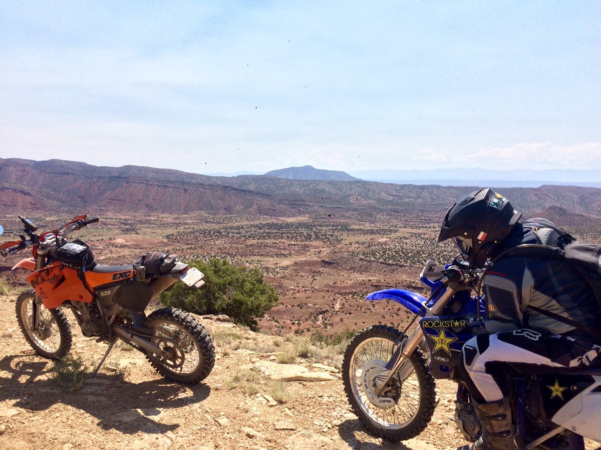 DirtyDog650's tweet photo. Day 6 of #NMBDR: Last stretch Cuba to CO. Wildfire detour, lost, then success! https://t.co/DUxFWcLtrT