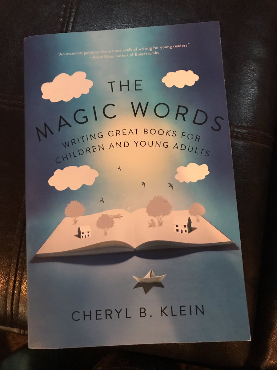 So excited to dig into the knowledge and insight of @chavelaque! #themagicwords arrived today!