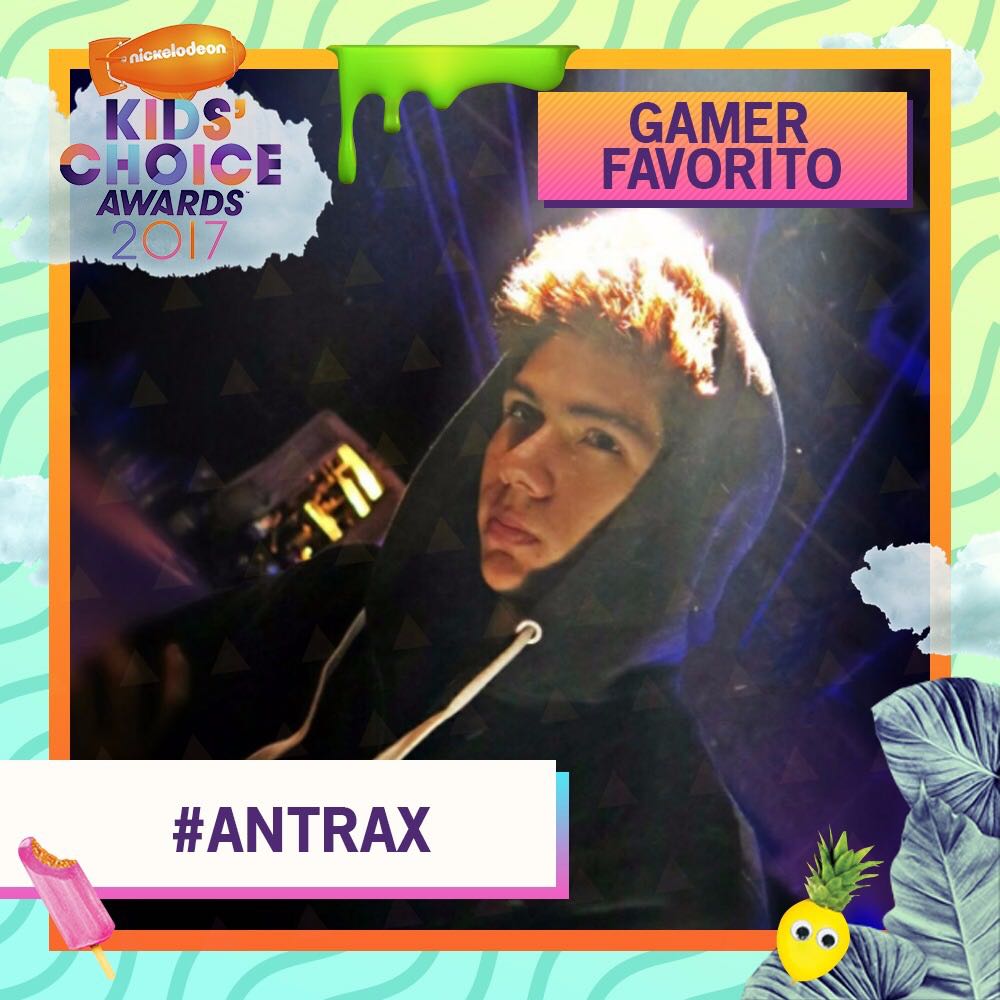 YoSoyAntrax's tweet photo. 🔥¡Estoy nominado en los Kid's Choice Awards en la categoría gamer!
▶️¡VOTA POR MÍ!: https://t.co/NRGkZ98NWm
Todos con #ANTRAX #KCAMEXICO RT! https://t.co/LoKnYMJYTb