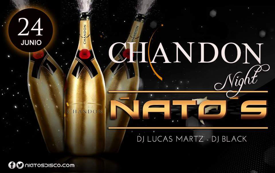 niatosdisco's tweet photo. RT X LA PULSERA!!  SÁBADO 24 #ChandonNight #NocheGlam 
#NochesInolvidables Chandon a precio inigualable #LaFiestaEstaEnBurato https://t.co/N6EOyAwiD6