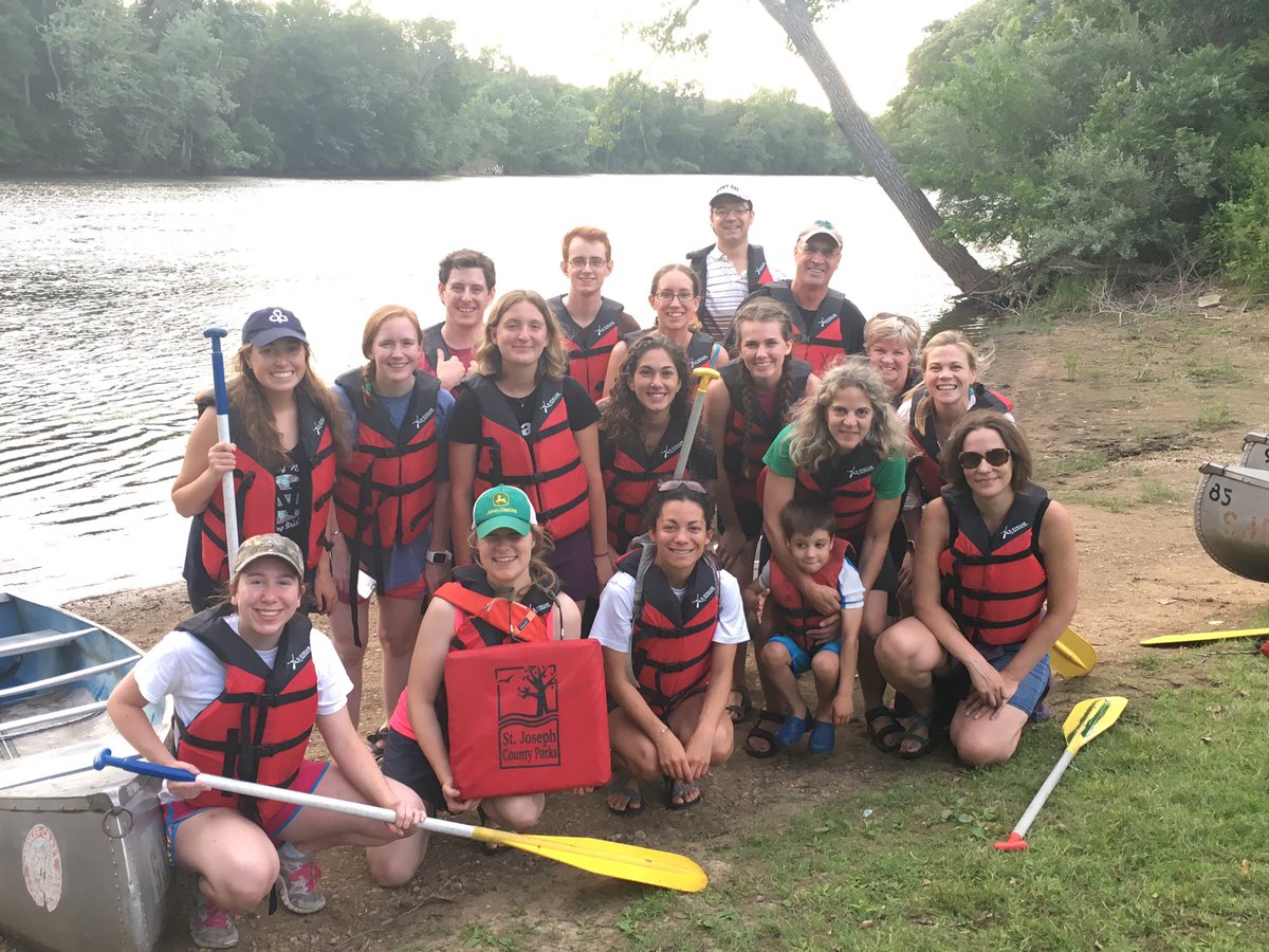 All work and no play makes Jill a dull girl. So the #tanklab paddled the St. Joe! #mostlyfemalelab