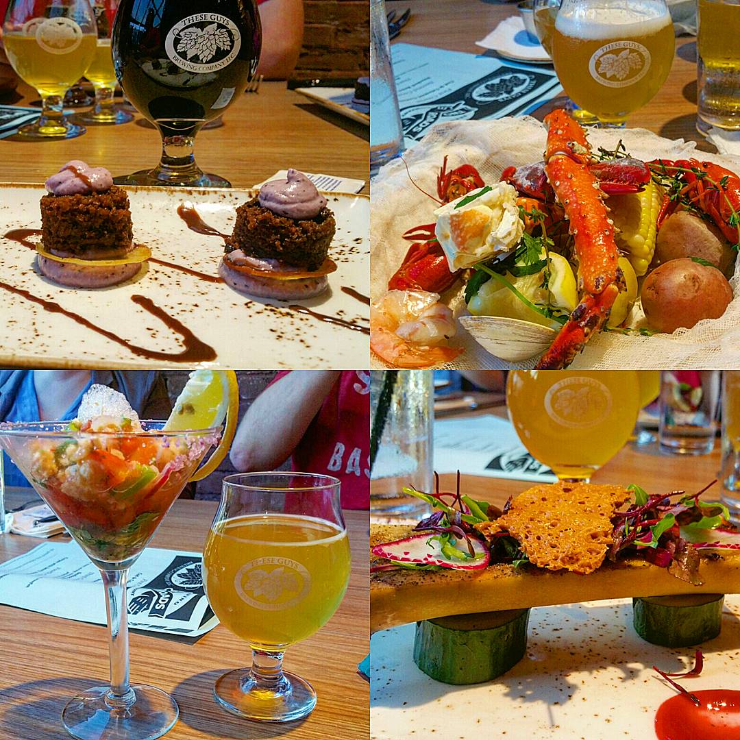 JP7266's tweet image. Thank you to Chef and  everyone @TheseGuysBrew for hosting the most amazing @2RoadsBrewing beer dinner! #TRLT #brewerylove #ct #craftbeer