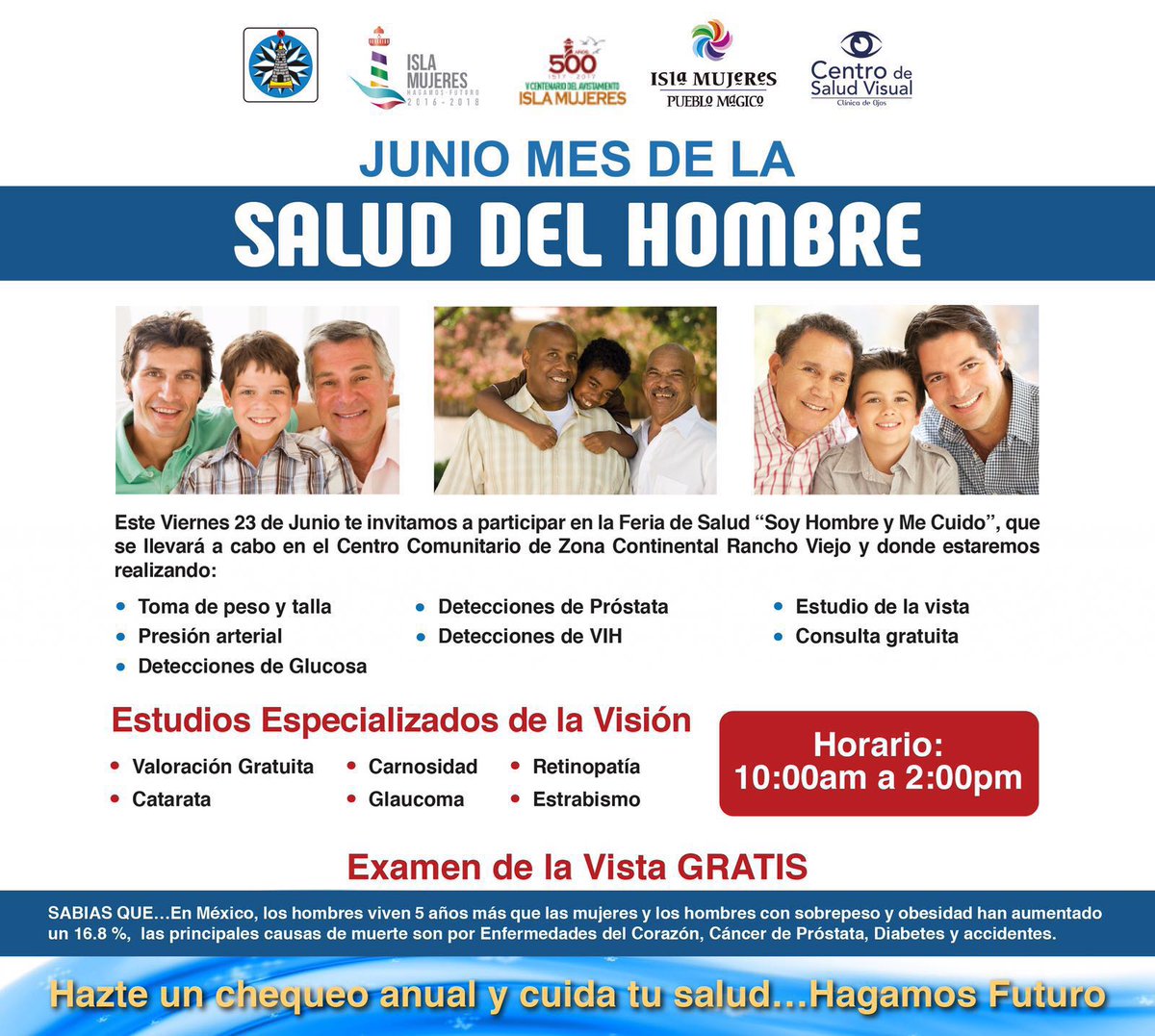 saluddigna1's tweet photo. #HagamosFuturo 
#TuSaludEsMasImportante  
@IslaMujeresGob 
@juancarrillo58 
@DrGuasch 
#SaludMunicipal https://t.co/ipqi61xWfz