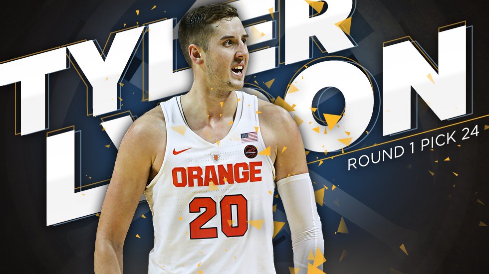 nuggets's tweet photo. Welcome to Denver, Tyler Lydon! https://t.co/DVlwDp8SVL