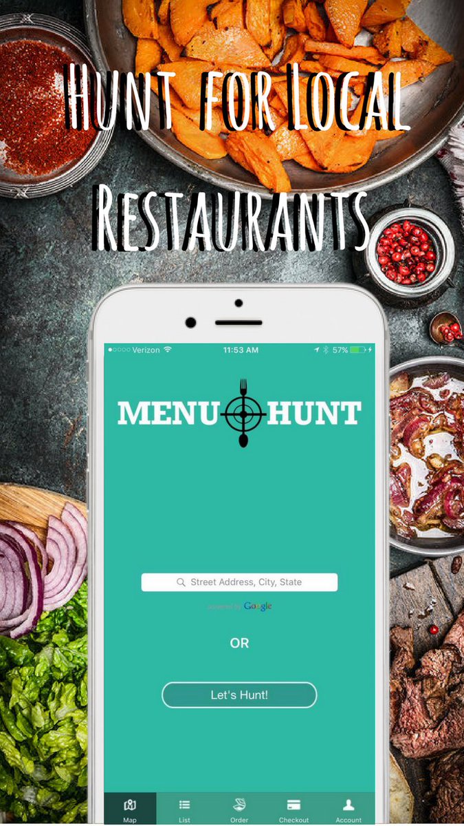 MenuHunt's tweet image. When you're hungry and want some local grub... #MenuHunt #ComingSoon