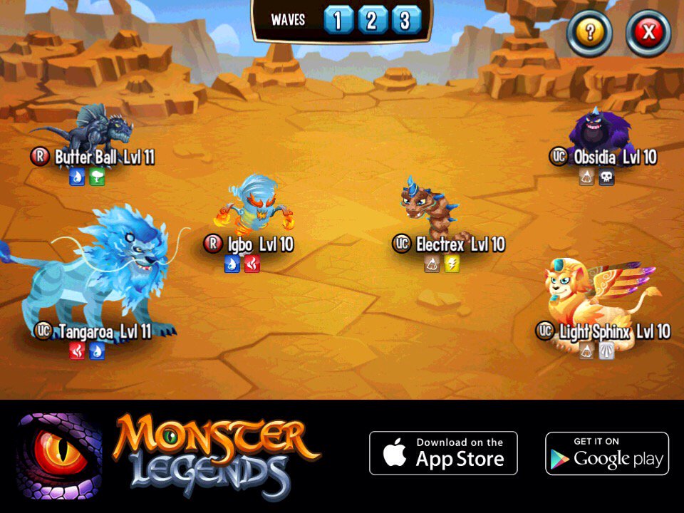 Jakejakeluca's tweet photo. I'm performing a counterattack at Monster Legends! Join the game now too!  https://t.co/i8y2AkpbfH https://t.co/kRTnfsJN61