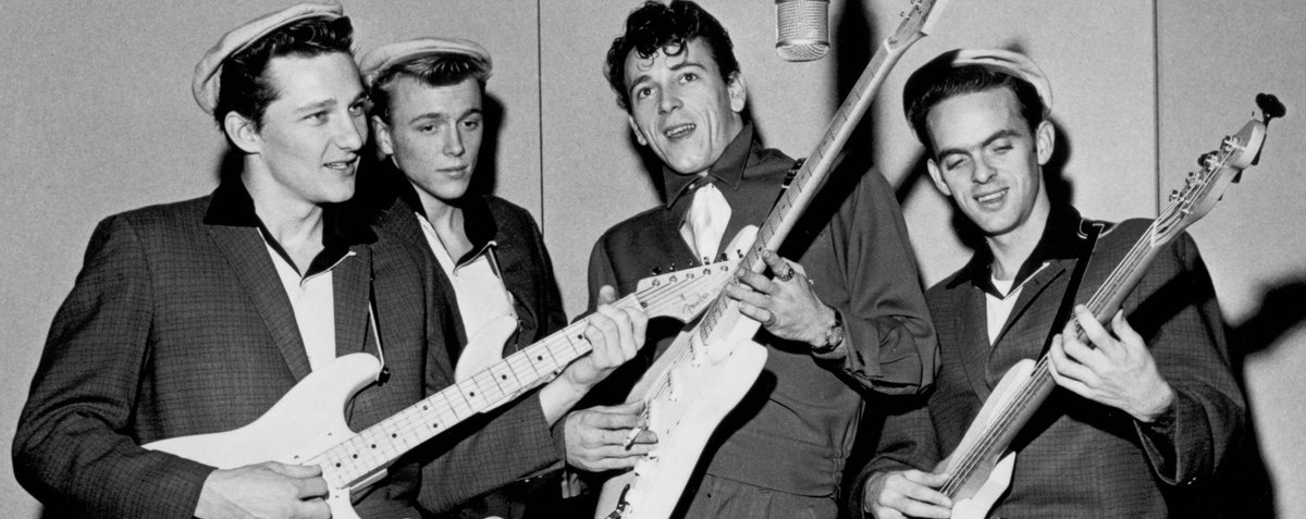 Fender's tweet image. The #Stratocaster has stood the test of time. Learn more about the origins of the legendary Fender guitar. bit.ly/2t0fuel