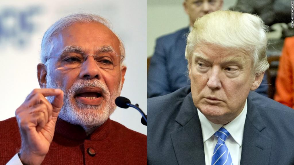 CNN's tweet image. Indian PM Modi will meet Trump for the first time on Monday. Here's what young Indians think of the US President cnn.it/2s1LObJ