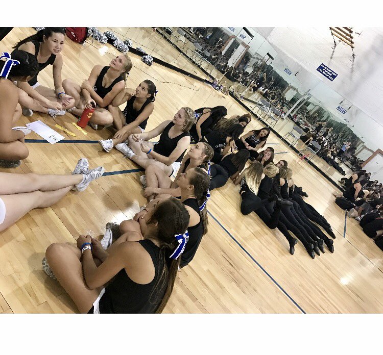 Dancers killed Day 1 here at NAU camp today! #raiseyourudaflag #UDAcamp 💙👯