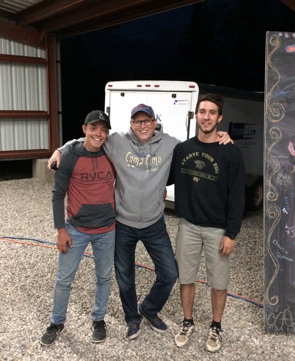 KevinJGreer's tweet photo. These guys are the best. My camp staff: Matt Chebahtah and Justin Hansen. #thisisOCC #campcomo https://t.co/bCRHDXrLhg
