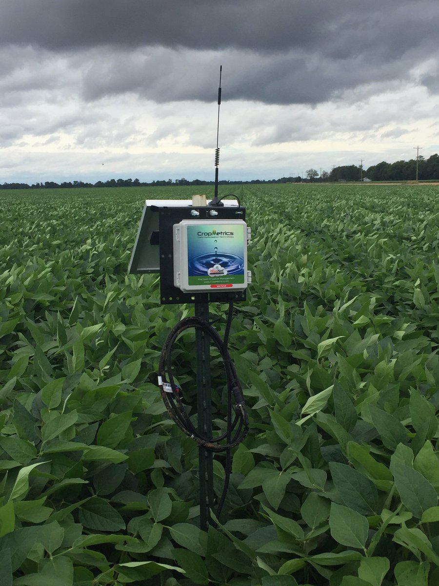 Another long day of installing CropMetrics Soil Moisture Systems. Call us today to find out more!. #CropMetrics #Sentek