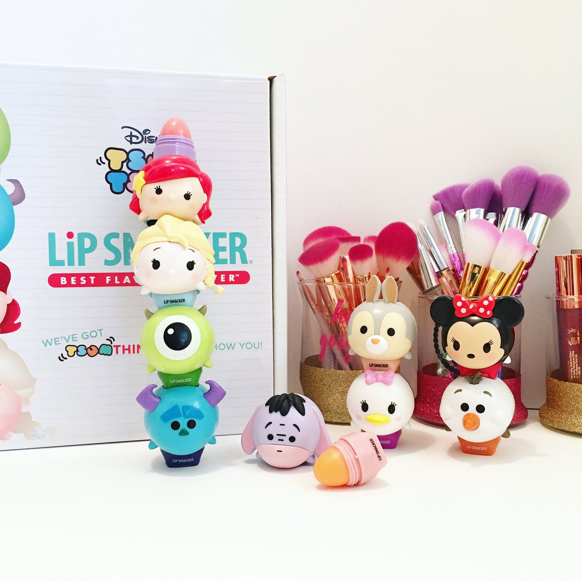 Obsessed with the newest <a href="/Lip_Smacker/">Lip Smacker Brand</a> characters to add onto my Tsum Tsums Lip Smacker collection! 😍❤️