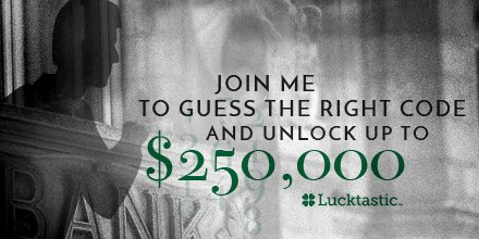 CurrieTim's tweet photo. Help me crack open the safe and win up to $250,000! https://t.co/BbiypEHksN https://t.co/lv28ygLoqb