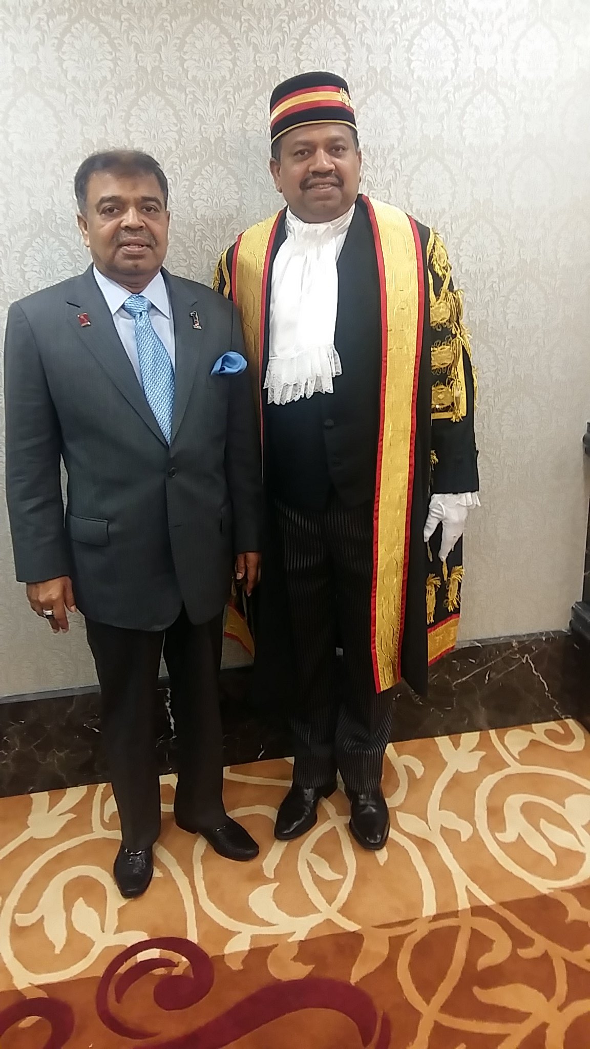 Tan Sri Kenneth Eswaran On Twitter Congratulation To Yb Senator Datuk Seri Sa Vigneswaran To Be Sworn As Senator For The Second Term