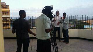 coded_66's tweet photo. Recording in progress #coded66 @jobieser @teamjesusmove @rift_theatres @waweru_jk https://t.co/XmTEfHQc7X