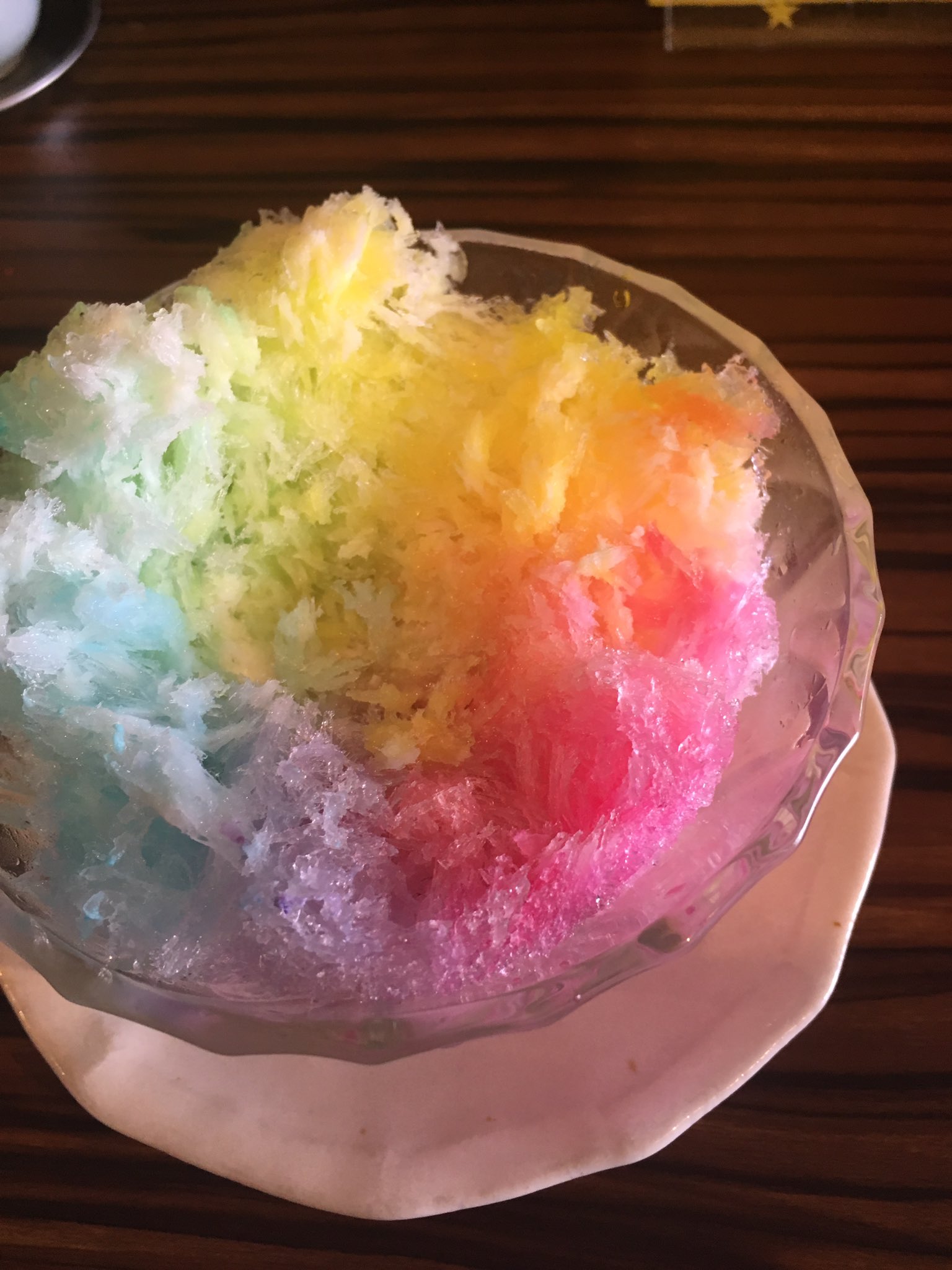 Teppan 酒場あきちゃん 浜松 Auf Twitter 完全に一致 かき氷 レインボー アフロ犬 T Co 2jmfzutjsy Twitter