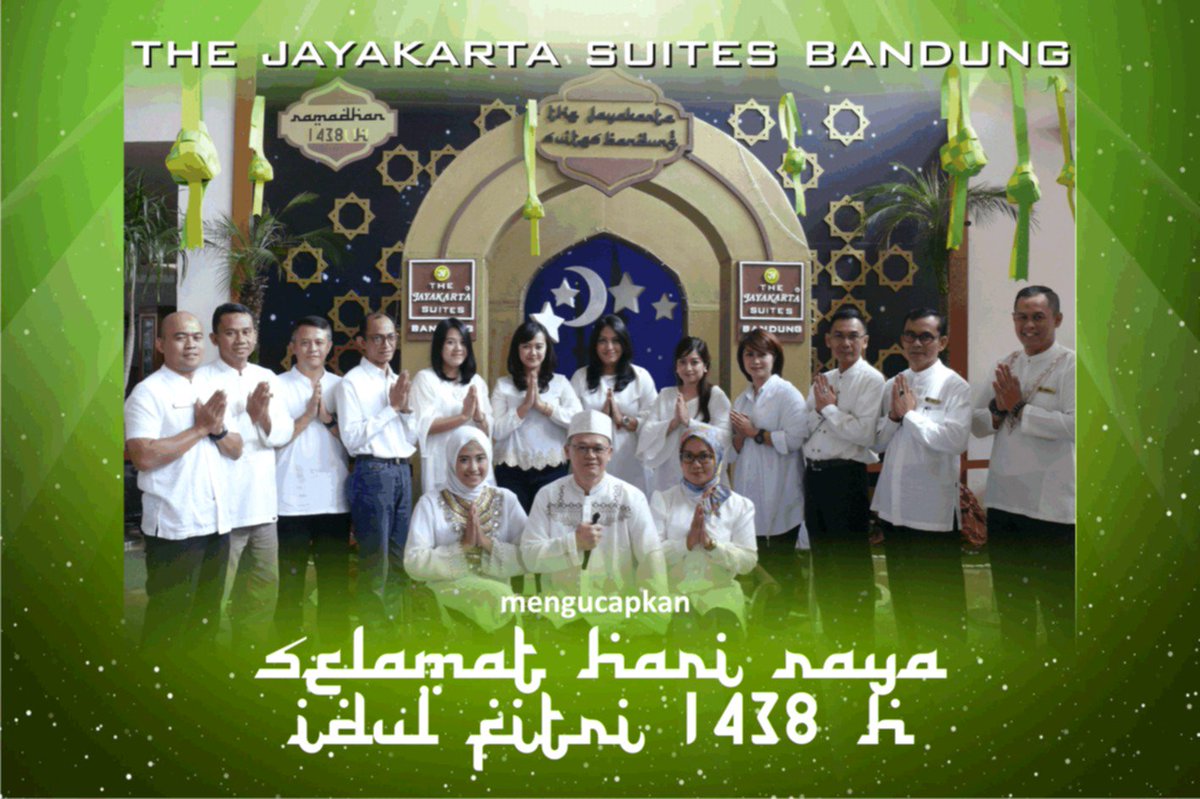 JayakartaBdg's tweet photo. Segenap Manajemen dan Staff The @JayakartaBdg  Mengucapkan Selamat Hari Raya Idul Fitri 1438H https://t.co/62RXgkPo6a