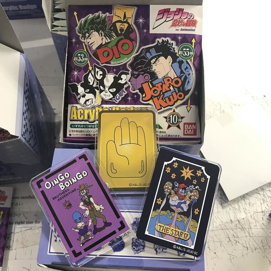 Ganking Online Store Ar Twitter ジョジョの奇妙な冒険 3部 アクリルバッジ 入荷です ボインゴのコミック イラストやタロットカードのスタプラなど さりげなくジョジョラーアピールしてはいかが ジョジョ Jojosbizarreadventure スターダ T Co Ganking Online Store Ar Twitter ジョジョの奇妙な冒険 3部 アクリルバッジ 入荷です ボインゴのコミック イラストやタロットカードのスタプラなど さりげなくジョジョラーアピールしてはいかが ジョジョ Jojosbizarreadventure スターダ T Co