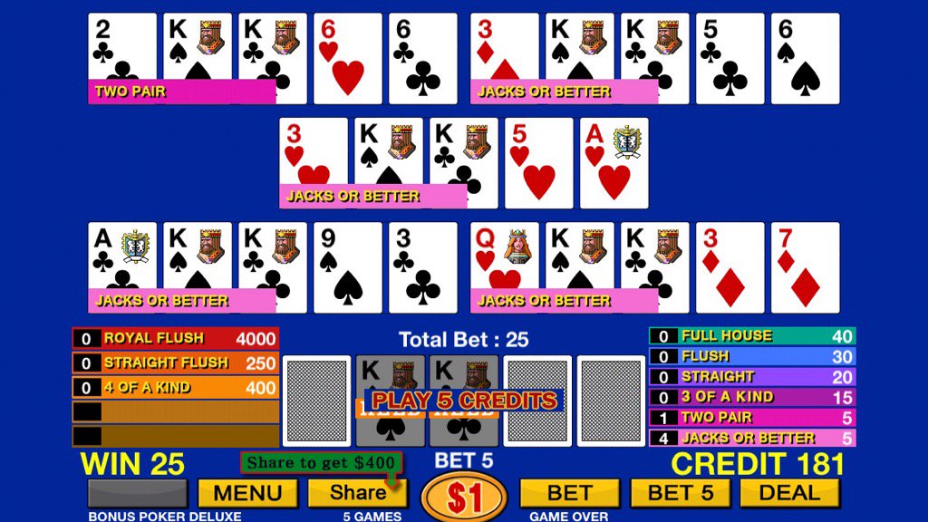 petiteone4223's tweet photo. #Multi_Video_Poker https://t.co/XcFpv5A45u