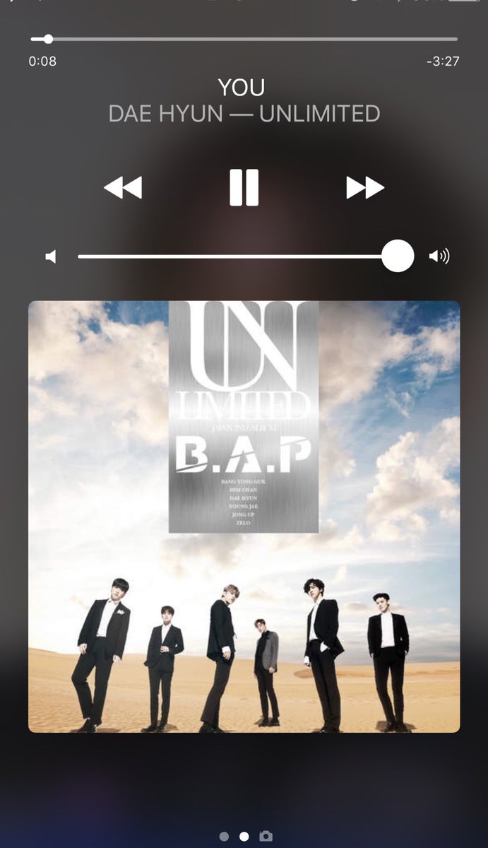 BabyOne1OO4's tweet photo. 넘 좋은 노래😭😭 @BAP_Daehyun https://t.co/6zrh0aviDO
